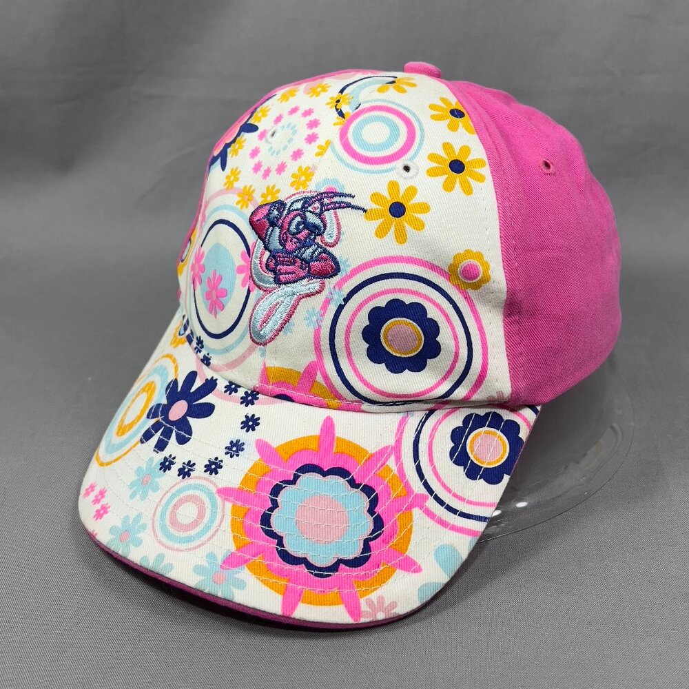 Greensboro NC Grasshoppers Strapback Cap Hat '47 Brand Pink MiLB Pirates Youth